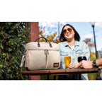 Legacy Recycled Laptop Portfolio with Cargo Pockets Transfer - Trench Coat - View 6