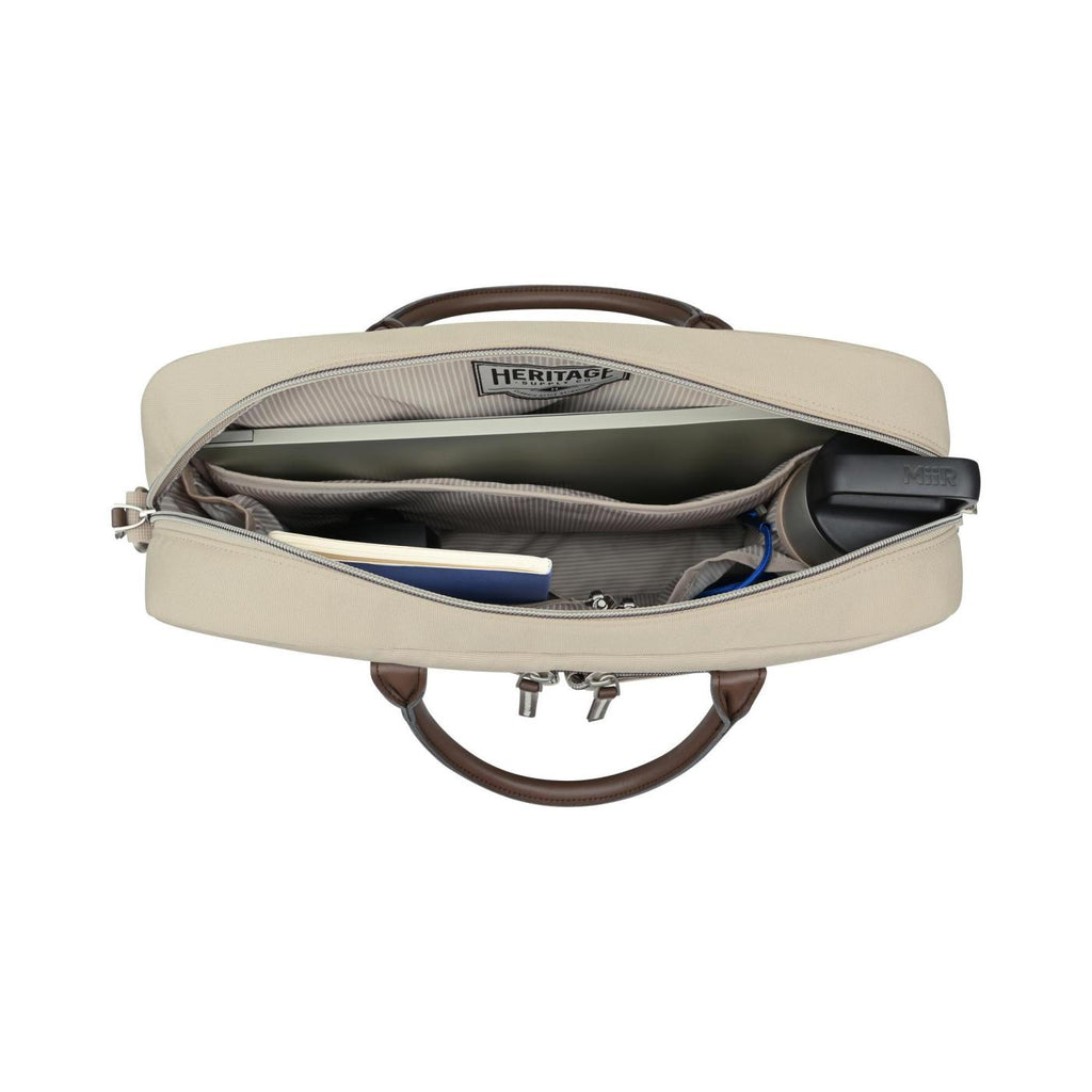 Legacy Recycled Laptop Portfolio with Cargo Pockets - Trench Coat - View 3