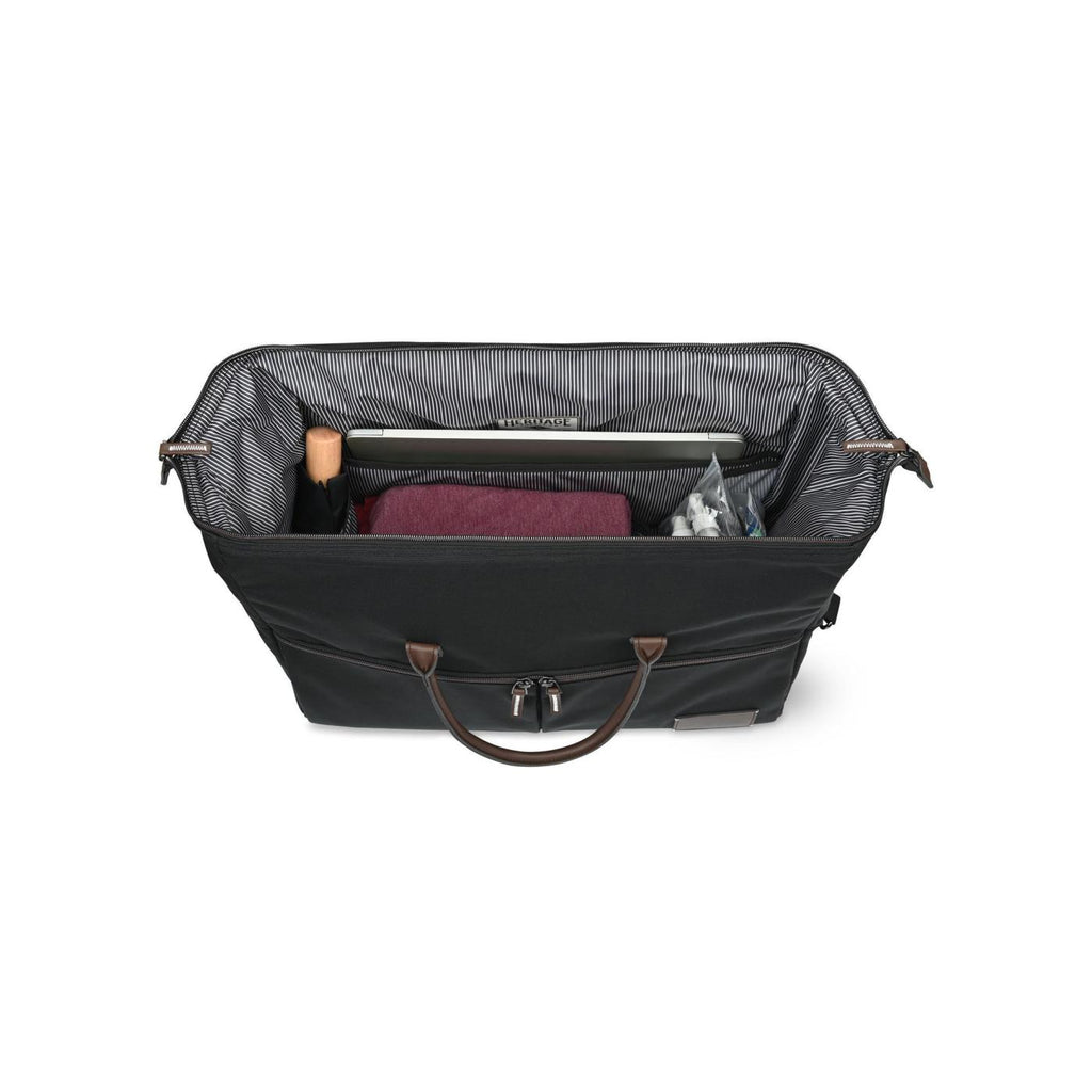 Legacy Recycled Travel Weekender with Laptop Sleeve Transfer - Black - View 2