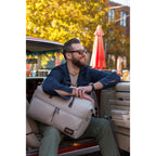 Legacy Recycled Travel Weekender with Laptop Sleeve Transfer - Trench Coat - View 4