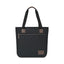 Legacy Recycled Zip Top Laptop Tote - Black - View 1
