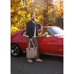 Legacy Recycled Zip Top Laptop Tote Embroidery - Trench Coat - View 4