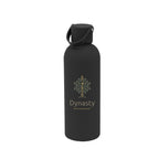 Leighton Stainless Steel Bottle, 17 oz - Black - Colorbrite
