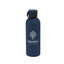 Leighton Stainless Steel Bottle, 17 oz - Navy - Silk Screen