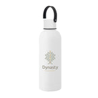 Leighton Stainless Steel Bottle, 17 oz - White - Colorbrite