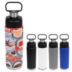 Leighton Stainless Steel Bottle in Full Color, 24 oz