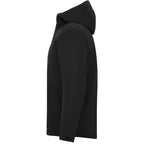 Lena Recycled Insulated Jacket with Hood for Men Debossing - Black - Left Side