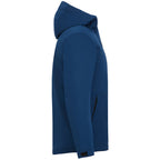 Lena Recycled Insulated Jacket with Hood for Men Transfer - River Blue - Right Side
