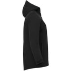 Lena Recycled Insulated Jacket with Hood for Women Debossing - Black - Right Side