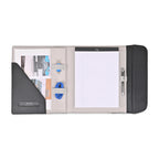 Lennox Padfolio in Recycled Nylon - Black - View 2