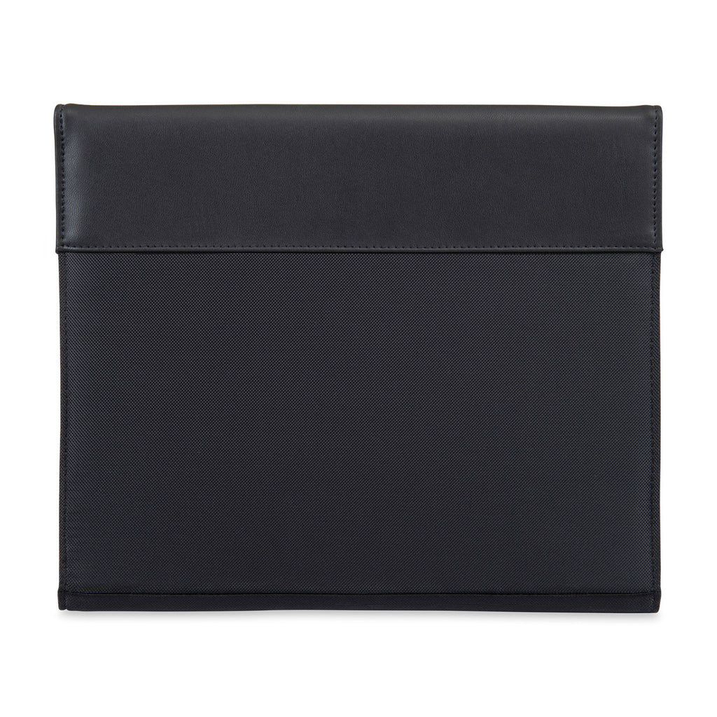 Lennox Padfolio in Recycled Nylon Transfer - Black - View 3