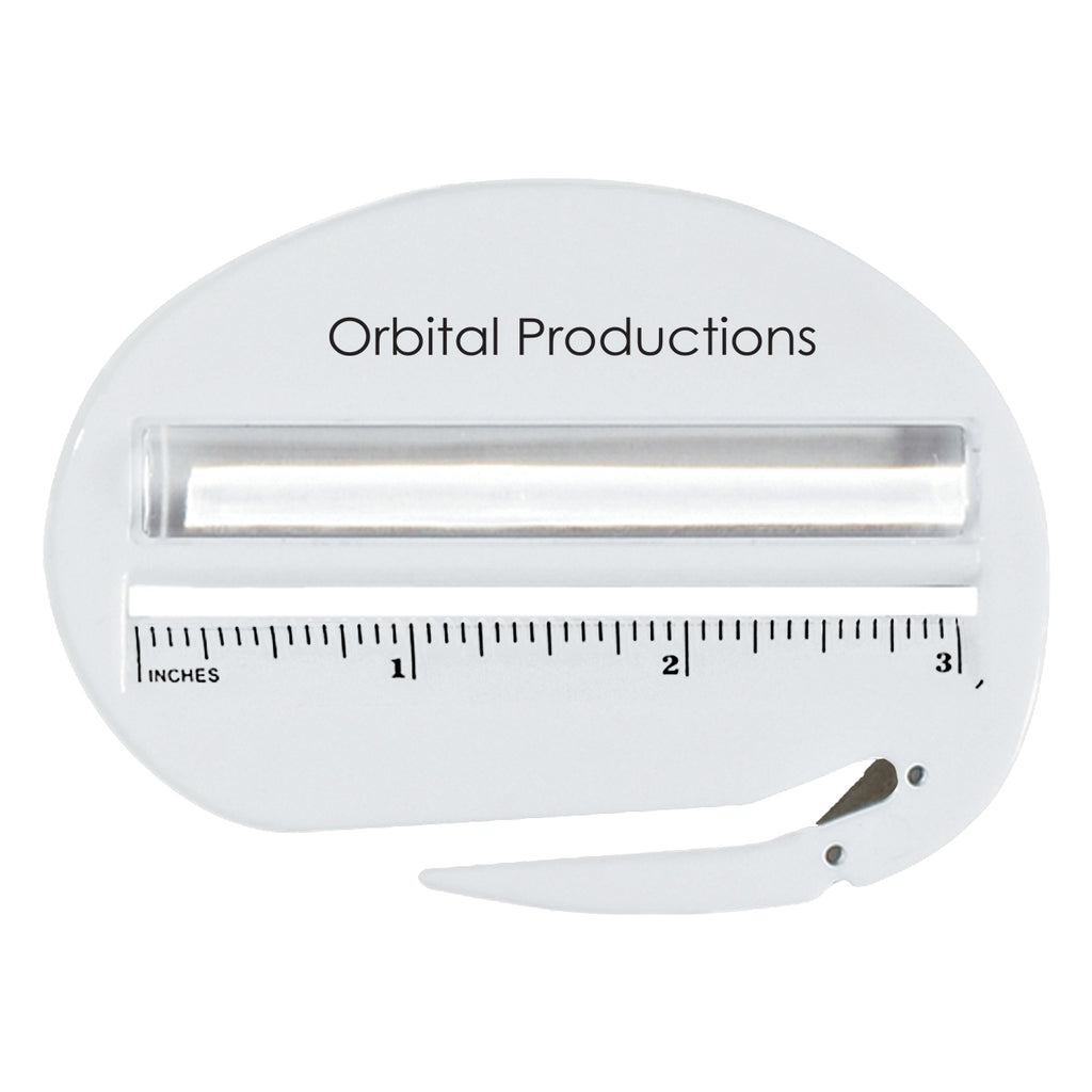 Letter Opener, Three-Way - White - Pad Print
