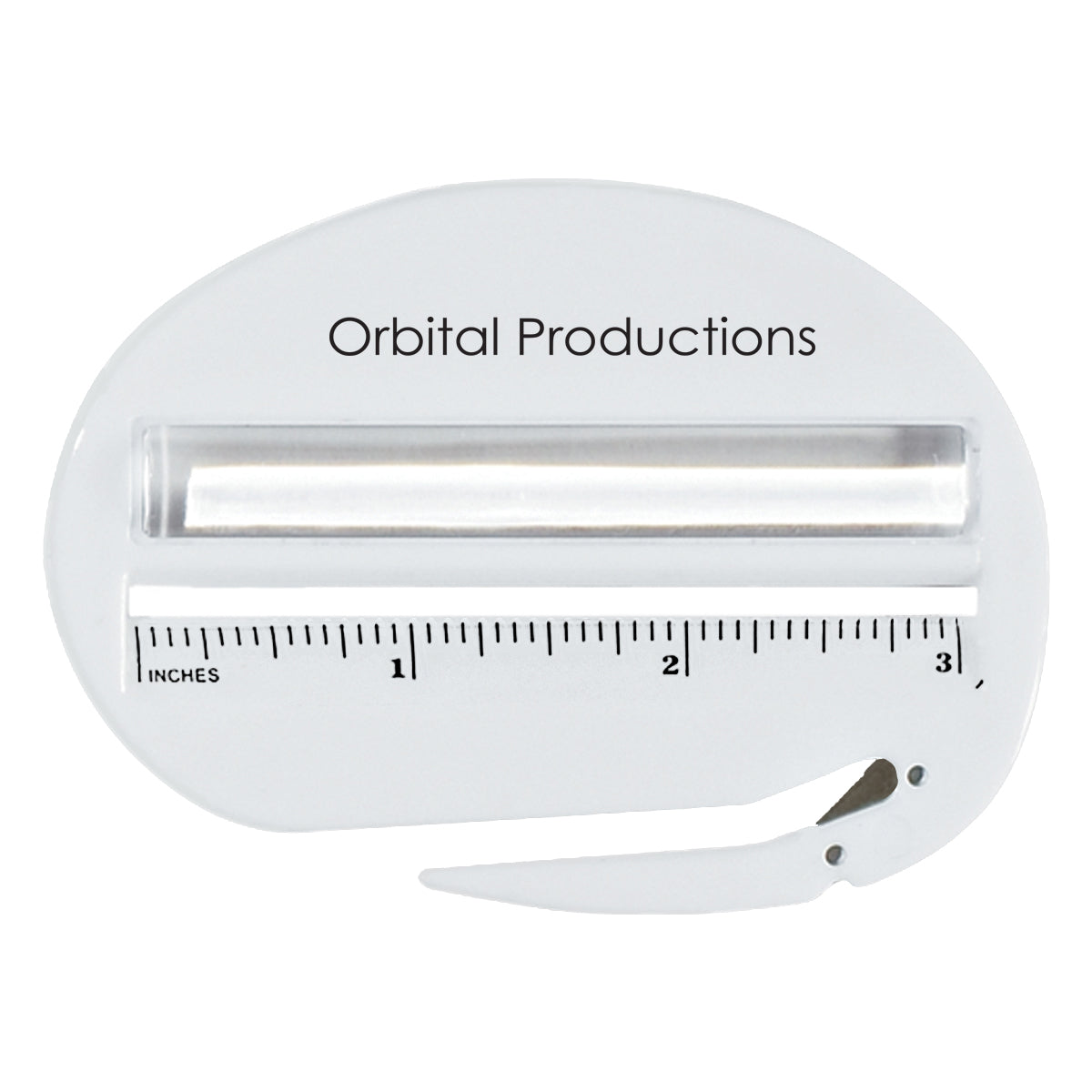Letter Opener, Three-Way - White - Pad Print
