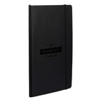 Leuchtturm1917 Classic Lined Softcover Notebook, 5.75 x 8.25 Inches - Black - Right Angle