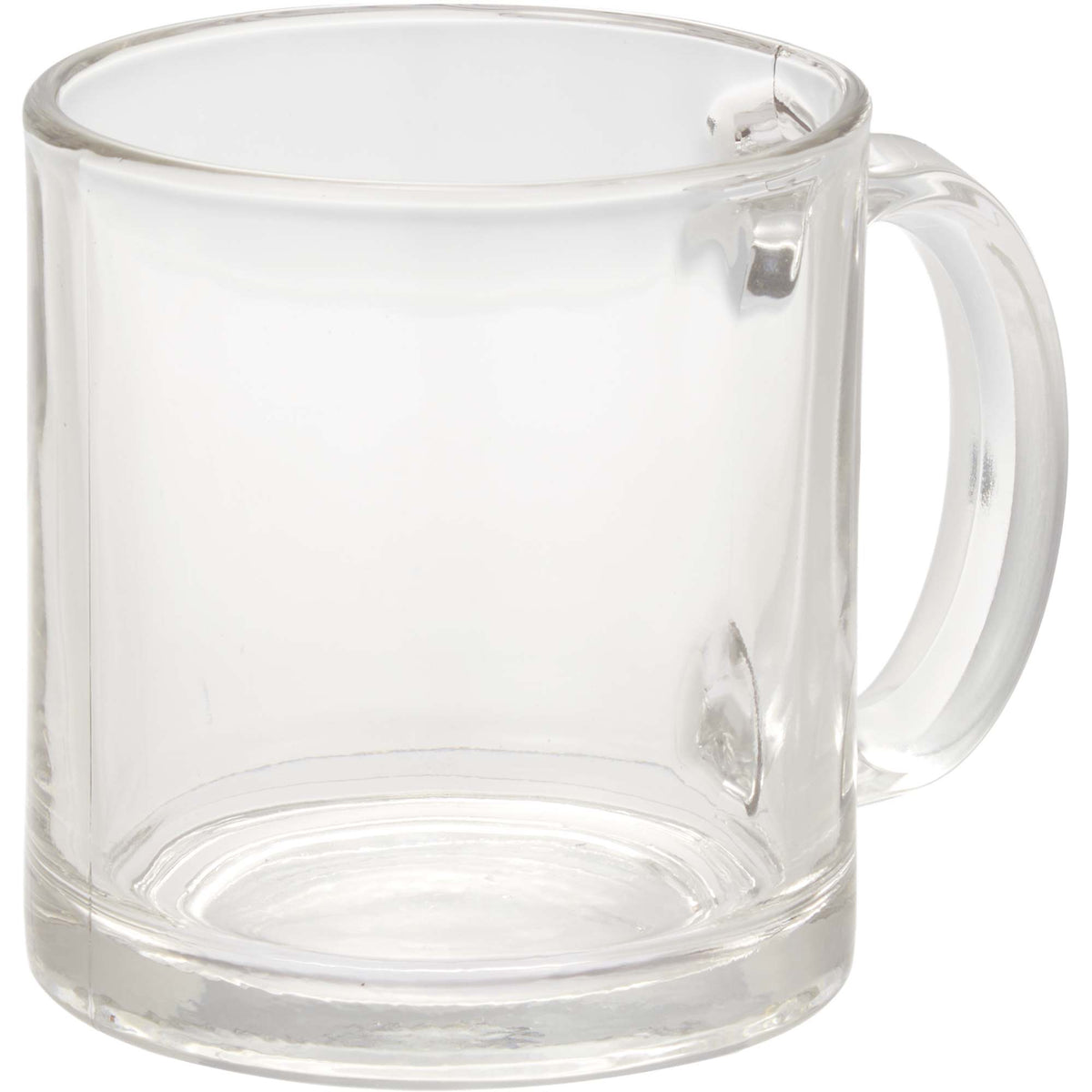 Libbey Clear Glass Coffee Mug, 13 oz - Clear - Right Angle