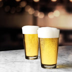 Libbey Shaker Pint Glass, 16 oz - Clear - Front Propped 2