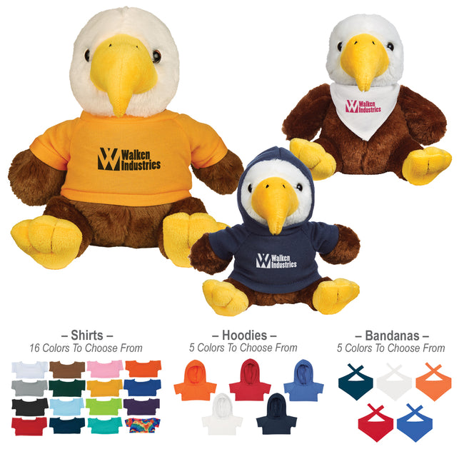 Liberty Eagle Plush Toy, 6 Inch