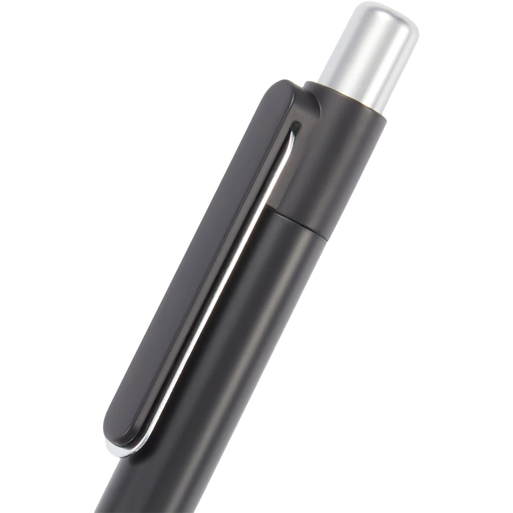 Liberty Mini Gel Pen in Recycled Aluminum - Black - Detail 2