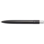 Liberty Mini Gel Pen in Recycled Aluminum - Black - Top