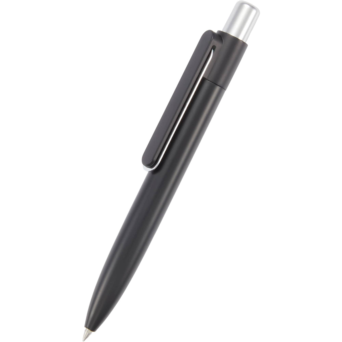 Liberty Mini Gel Pen in Recycled Aluminum Laser Engraving - Black - Detail