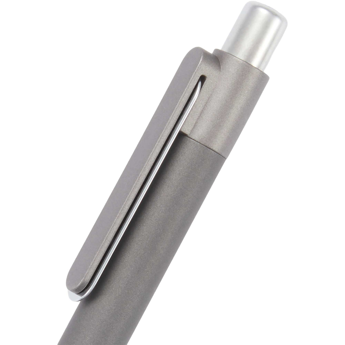 Liberty Mini Gel Pen in Recycled Aluminum Laser Engraving - Gray - Detail 2