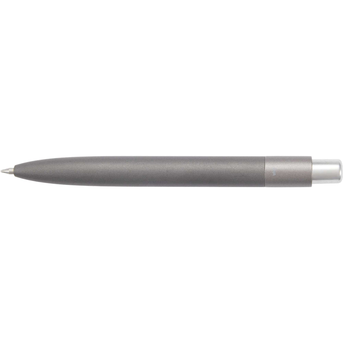 Liberty Mini Gel Pen in Recycled Aluminum Laser Engraving - Gray - Top