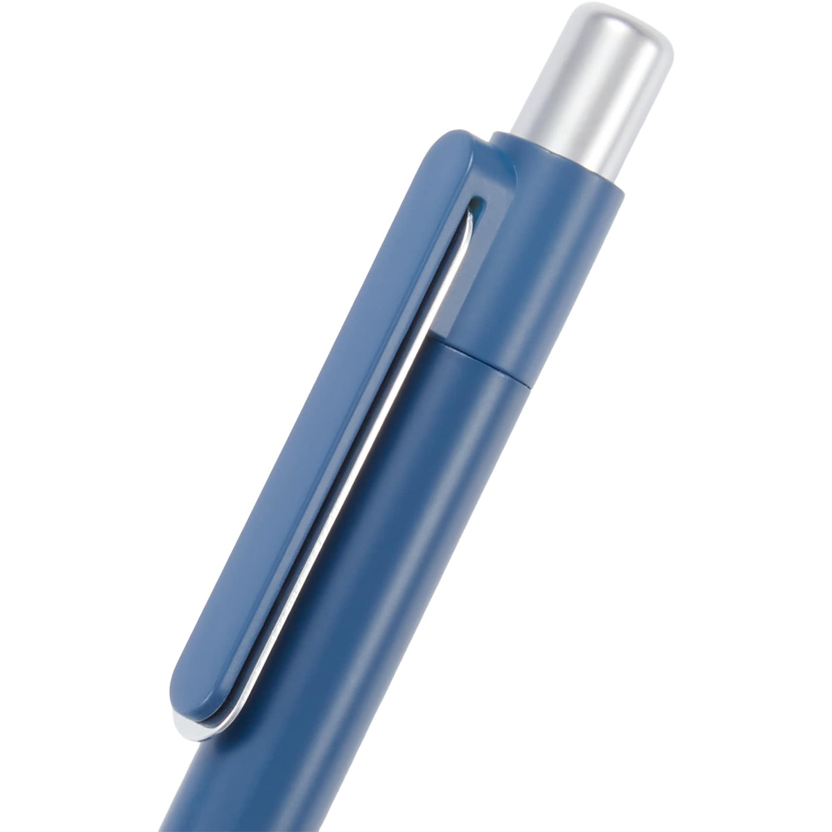 Liberty Mini Gel Pen in Recycled Aluminum Laser Engraving - Navy - Detail 2
