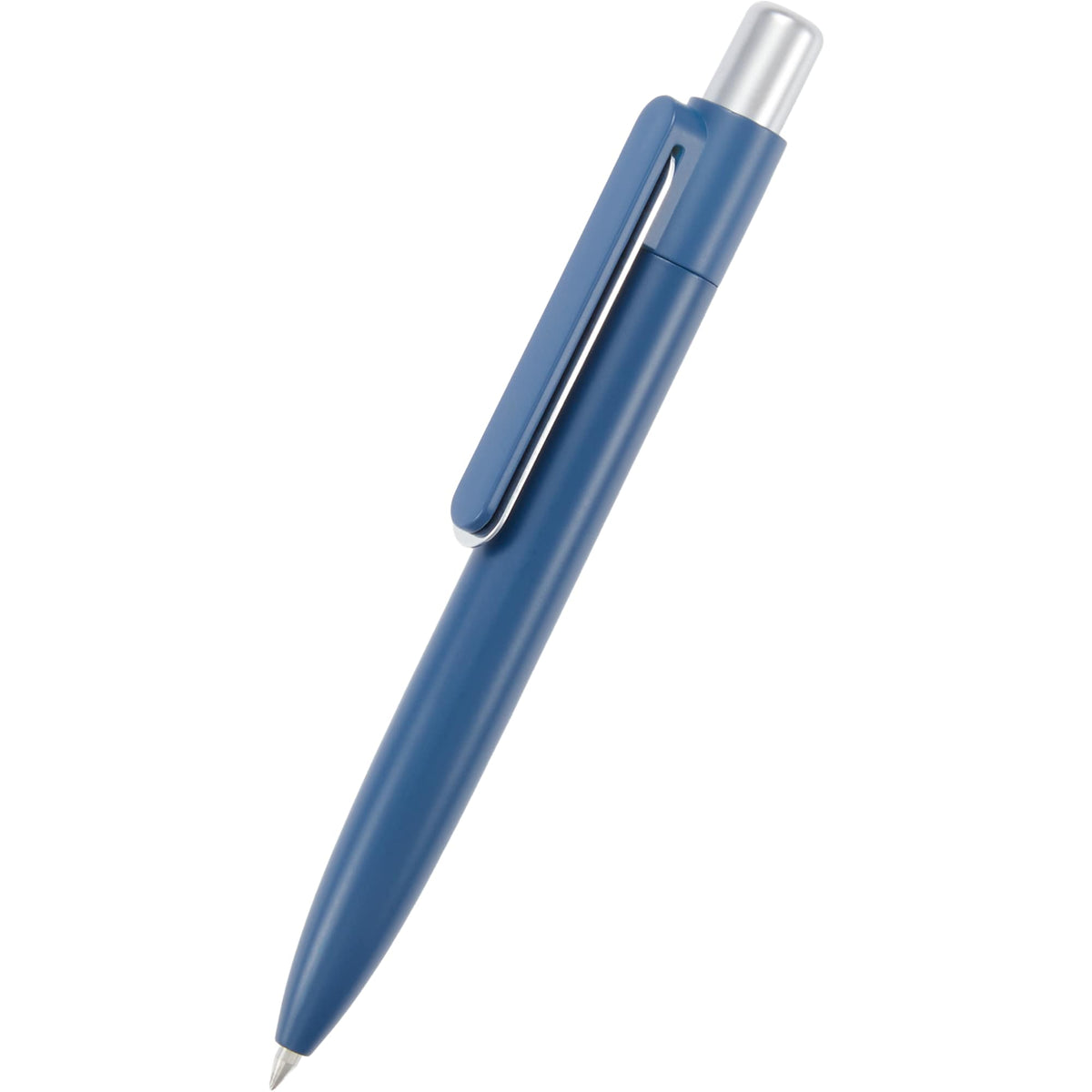 Liberty Mini Gel Pen in Recycled Aluminum Laser Engraving - Navy - Detail