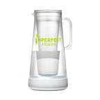 LifeStraw Home Glass Water Filter Pitcher, 7 Cup - White - View 1