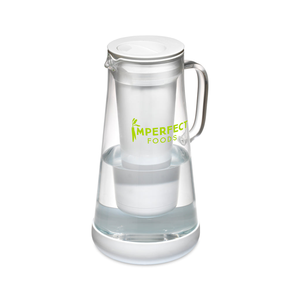 LifeStraw Home Glass Water Filter Pitcher, 7 Cup - White - View 2