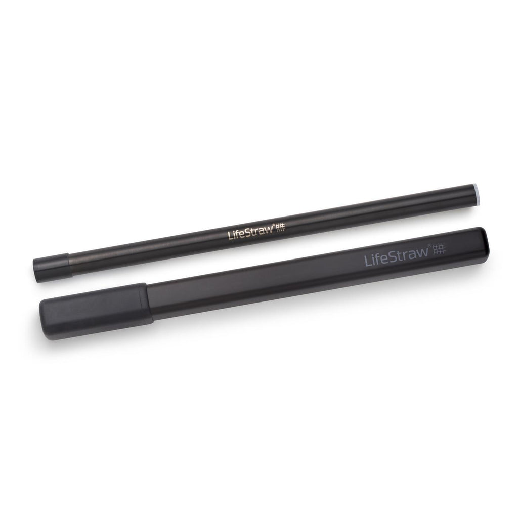 LifeStraw Sip Stainless Steel Filter Straw with Case Laser Engraving - Obsidian - View 2