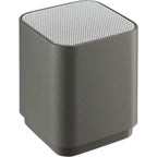 Light Up Bluetooth Speaker with LED Front Panel Laser Engraving - Graphite - Photo