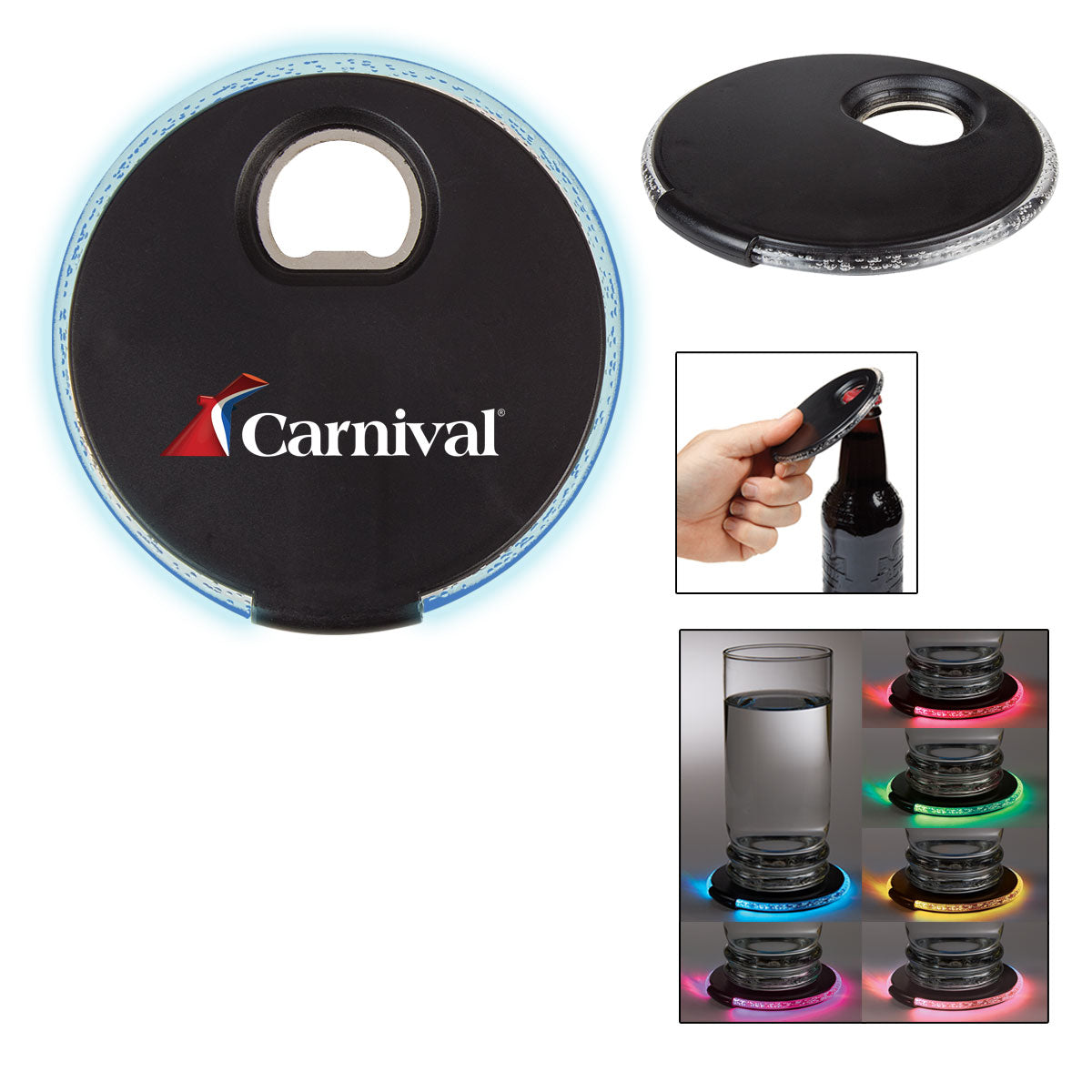 Light-Up LED Coaster