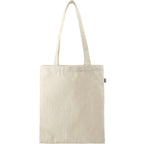Lightweight Hemp Cotton Tote, 11 oz - Natural - Back