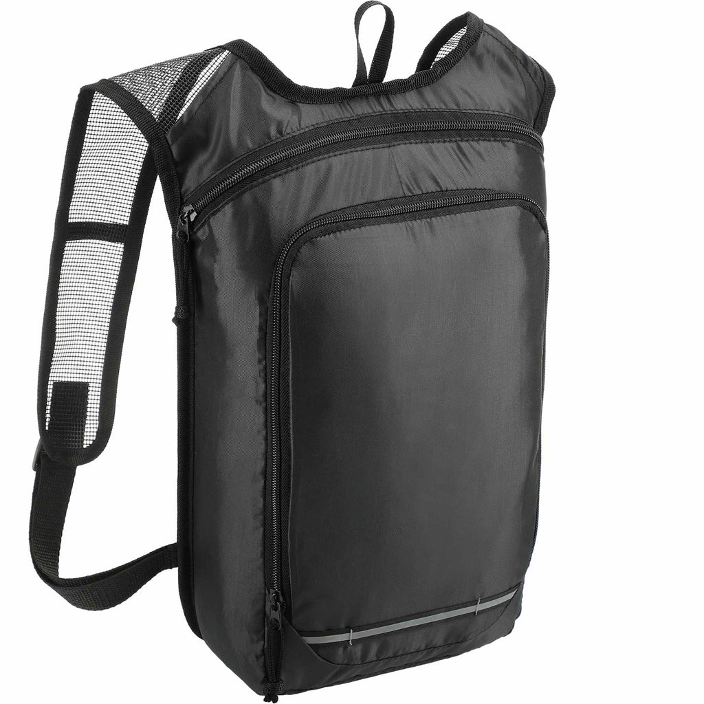 Lightweight Trail Running Backpack Full Color - Black - Right Angle 3