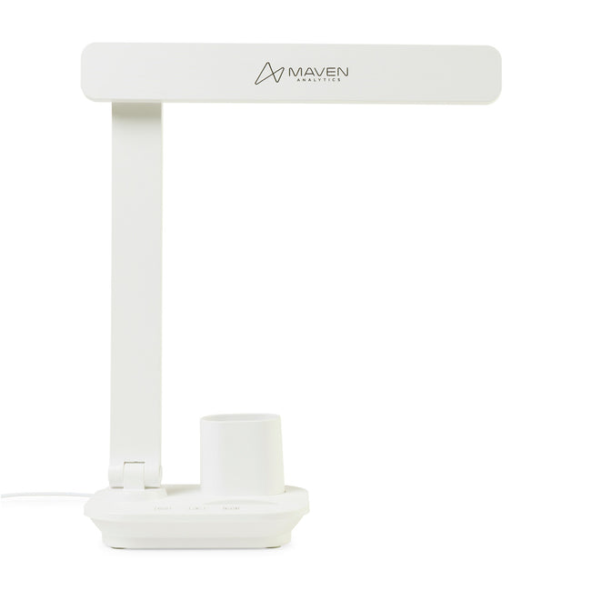 Linear Portable Desk Lamp with Dimmer and Phone Stand