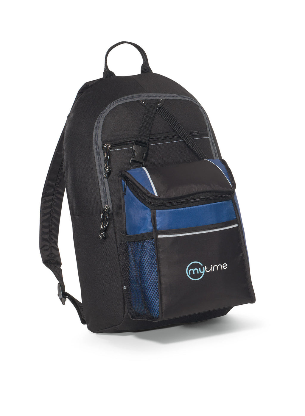 Link Lunch Cooler with Bag Buckle, 7 Cans Transfer - Royal Blue - View 3