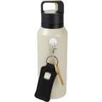 Lip Balm Holder Bottle Charm in Neoprene - Black - Detail