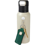 Lip Balm Holder Bottle Charm in Neoprene - Dark Green - Detail