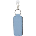 Lip Balm Holder Bottle Charm in Neoprene - Light Blue - Back