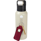 Lip Balm Holder Bottle Charm in Neoprene - Maroon - Detail