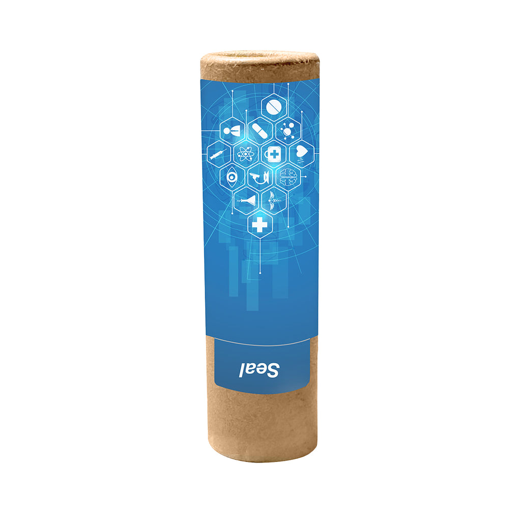 Lip Moisturizer in a Kraft Paper Tube - Natural - 4CP