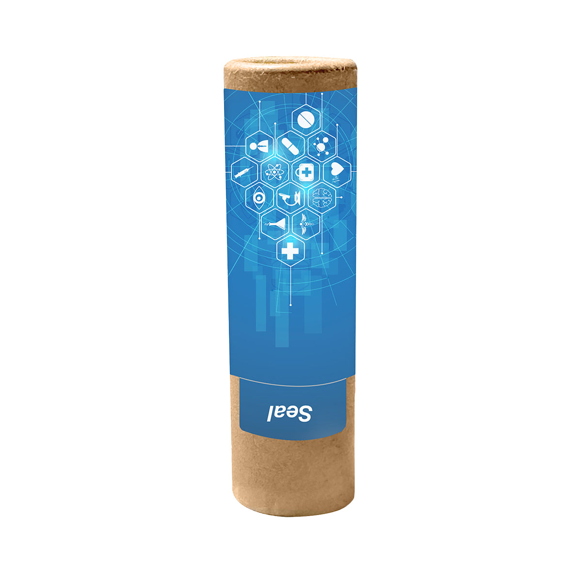 Lip Moisturizer in a Kraft Paper Tube - Natural - 4CP