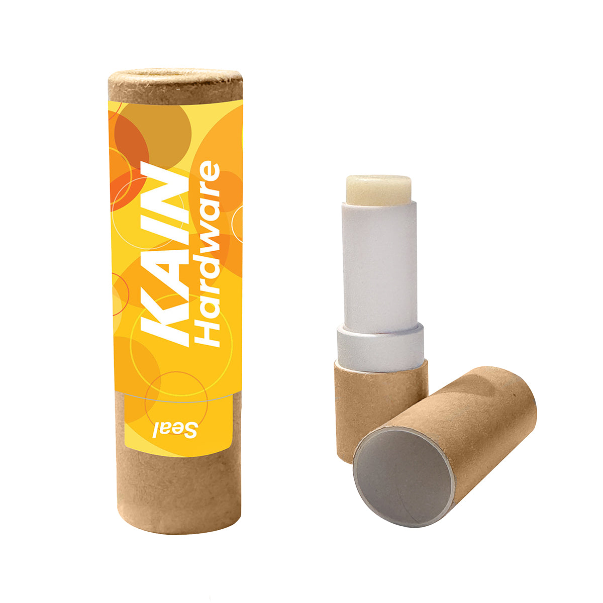 Lip Moisturizer in a Kraft Paper Tube