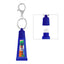 Lip Moisturizer in a Squeeze Tube with Key Ring - Blue - Full Color