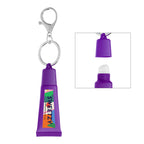 Lip Moisturizer in a Squeeze Tube with Key Ring - Purple - White_Label_4CP