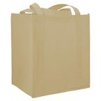 Little Juno Grocery Tote with Bottom Board - Cream - Right Angle 2