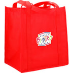 Little Juno Grocery Tote with Bottom Board - RED - Right Angle