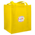 Little Juno Grocery Tote with Bottom Board - Yellow - Right Angle