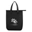 Lola Laminated Cooler Bag for 6 Cans - Black - Silk Screen
